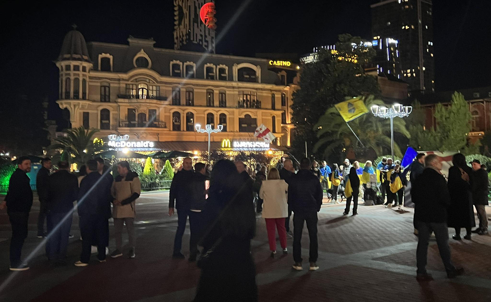 საქართველოსთვის ევროკავშირის წევრობის კანდიდატი ქვეყნის სტატუსის მინიჭება ბათუმშიც აღნიშნეს