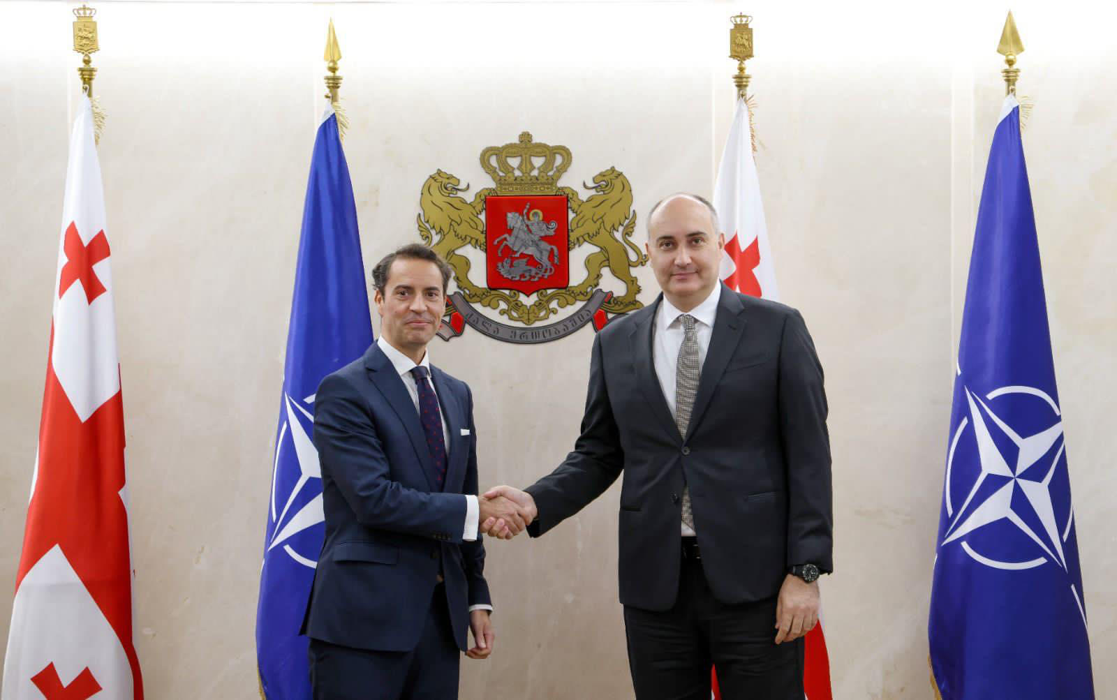 The Minister of Defense met with the Special Representative of the Secretary General of NATO