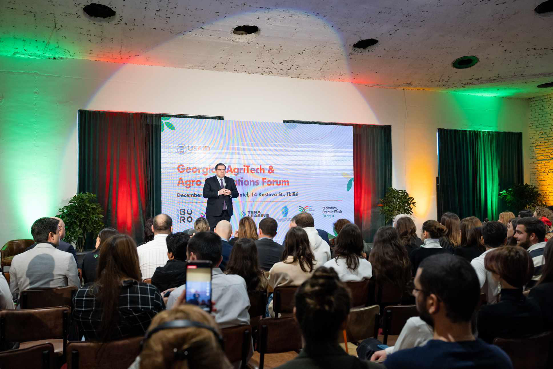 თენგიზ ნასარიძე USAID-ის სოფლის მეურნეობის პროგრამის მხარდაჭერით გამართულ აგროტექნოლოგიებისა და აგროინოვაციების ფორუმში მონაწილეობდა