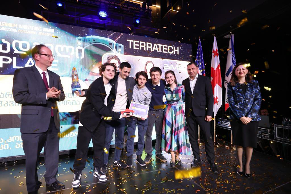 გიორგი ამილახვარმა 2023 წლის ათასწლეულის ინოვაციის კონკურსის გამარჯვებულთა დაჯილდოებაში მიიღო მონაწილეობა