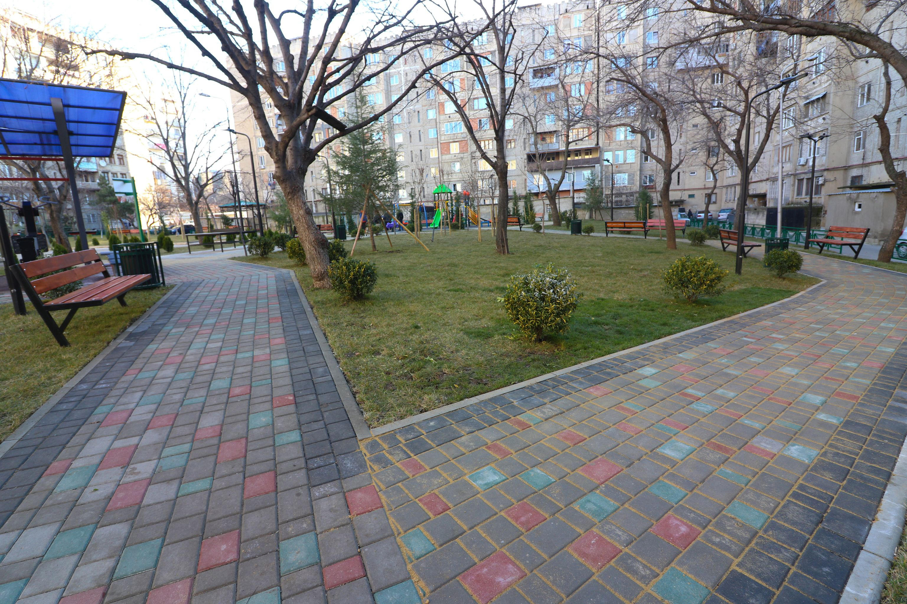 გლდანის რაიონს კიდევ ორი სკვერი შეემატა