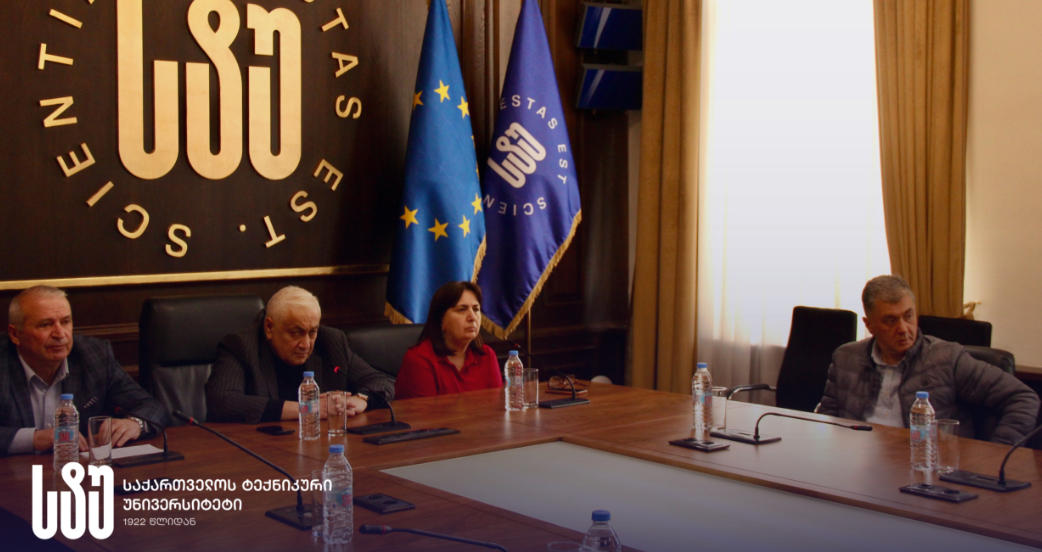 საქართველოს ტექნიკური უნივერსიტეტის რექტორი, აკადემიკოსი დავით გურგენიძე „ბიზნეს მედია კორპორაციის“ ხელმძღვანელს შეხვდა