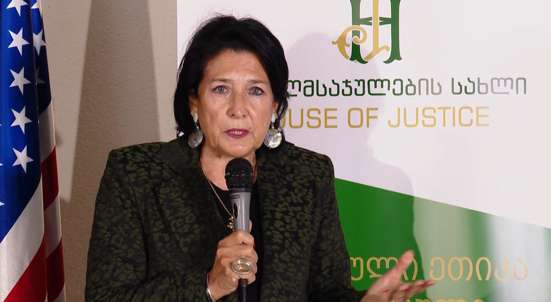 პრეზიდენტი - არარსებული საზღვარი არ გვყოფს - გვაერთიანებს - ეს არის ხელოვნური დაყოფა, რომელიც ვერ გაუძლებს დროს