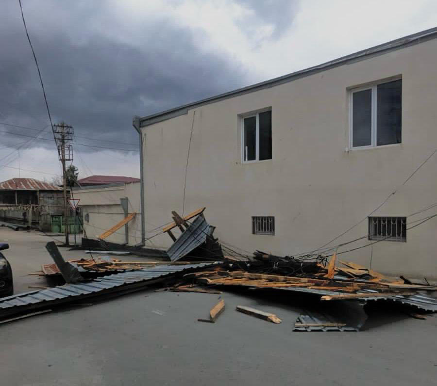 სტიქიამ კახეთის რამდენიმე მუნიციპალიტეტში პრობლემები შექმნა