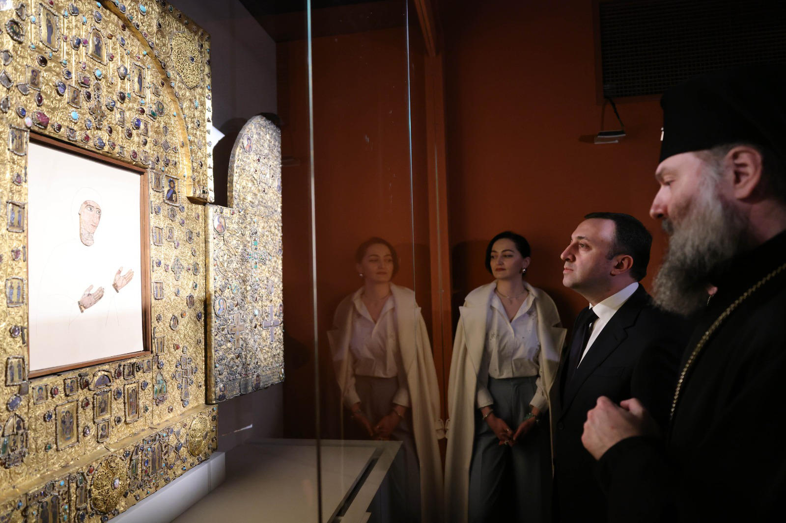 ირაკლი ღარიბაშვილი - დღეიდან ჩვენი თანამოქალაქეები და უცხოელი სტუმრები კვლავ იხილავენ ისეთ შედევრებს, როგორებიცაა ხახულის კარედი, ანჩისხატი, აწყურის ღვთისმშობლის ხატი