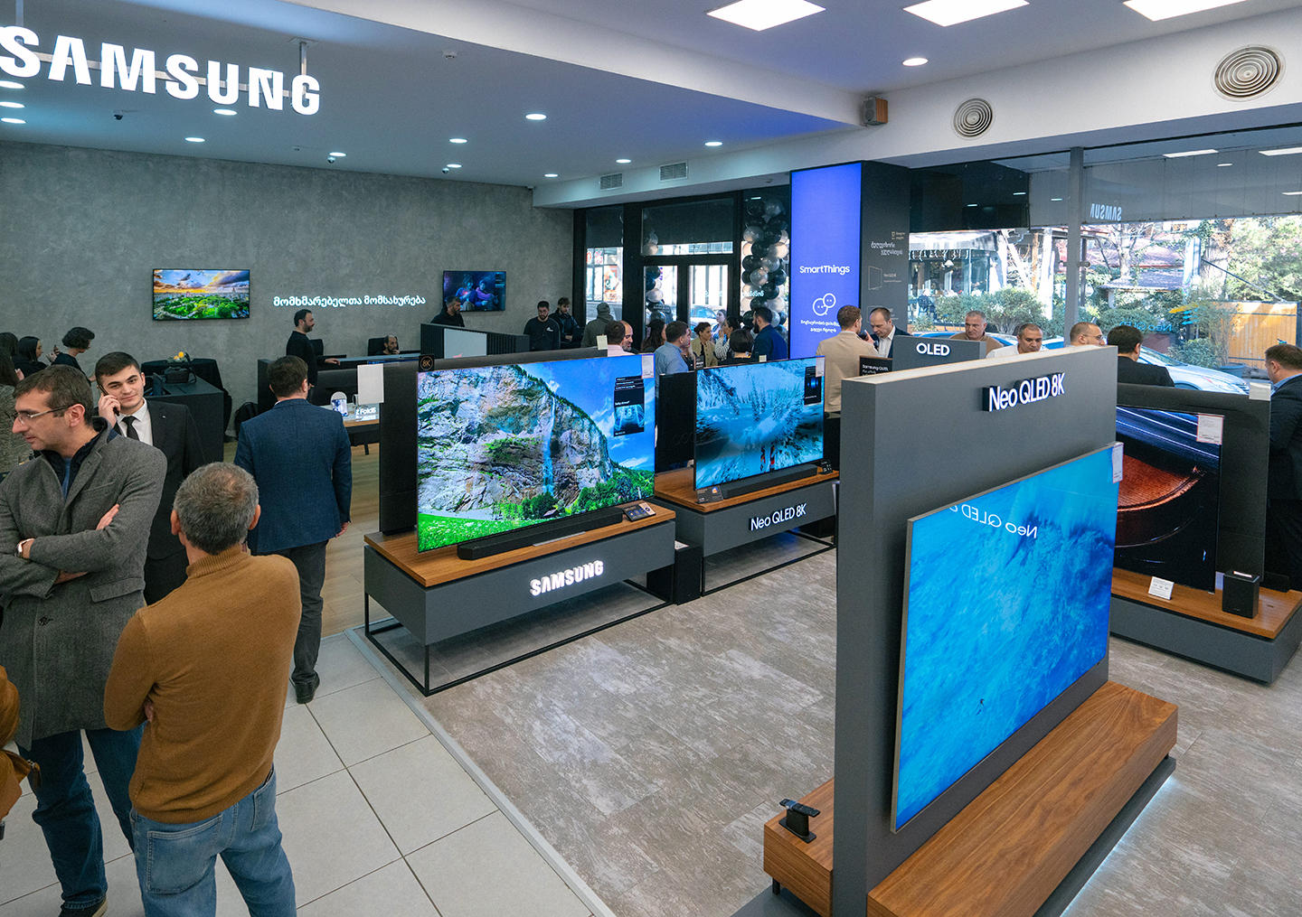 „სამსუნგის“ სერვის ცენტრი Samsung Plaza გაიხსნა