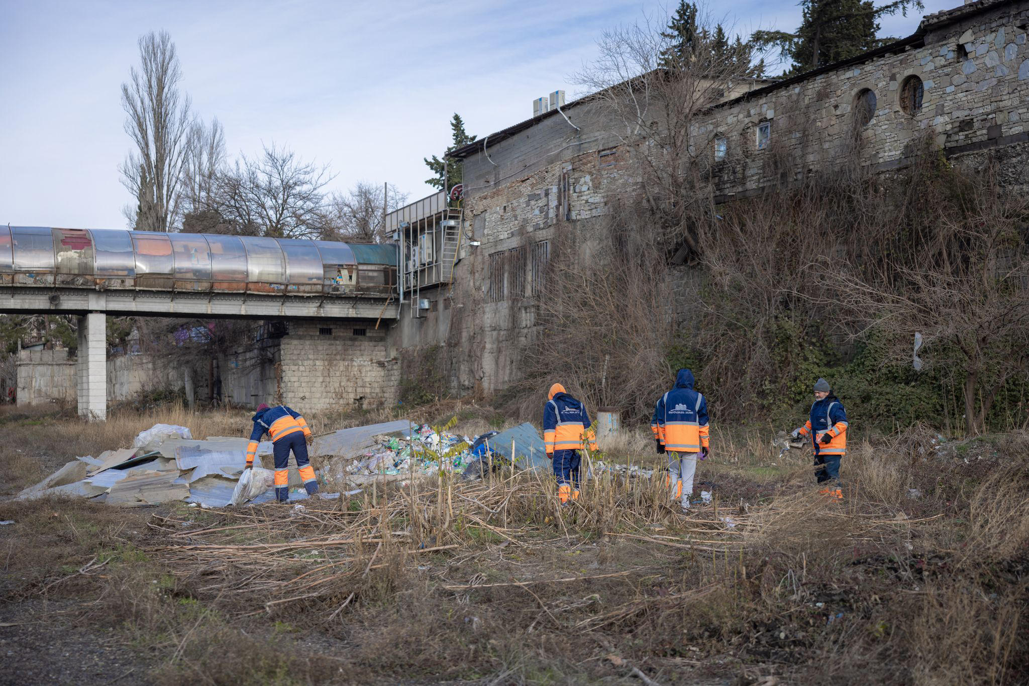 თბილისის ცენტრალური სადგურის მიმდებარე ტერიტორია დასუფთავდა