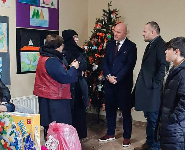 საგამოძიებო სამსახურმა საახალწლო საქველმოქმედო აქცია გამართა