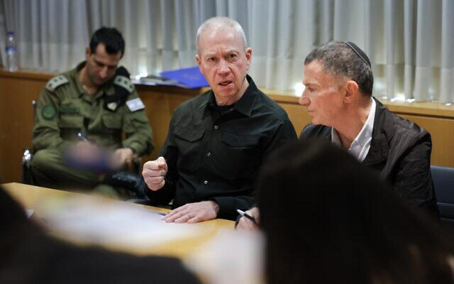 ისრაელის თავდაცვის მინისტრი - ისრაელი შვიდ ფრონტზე იბრძვის