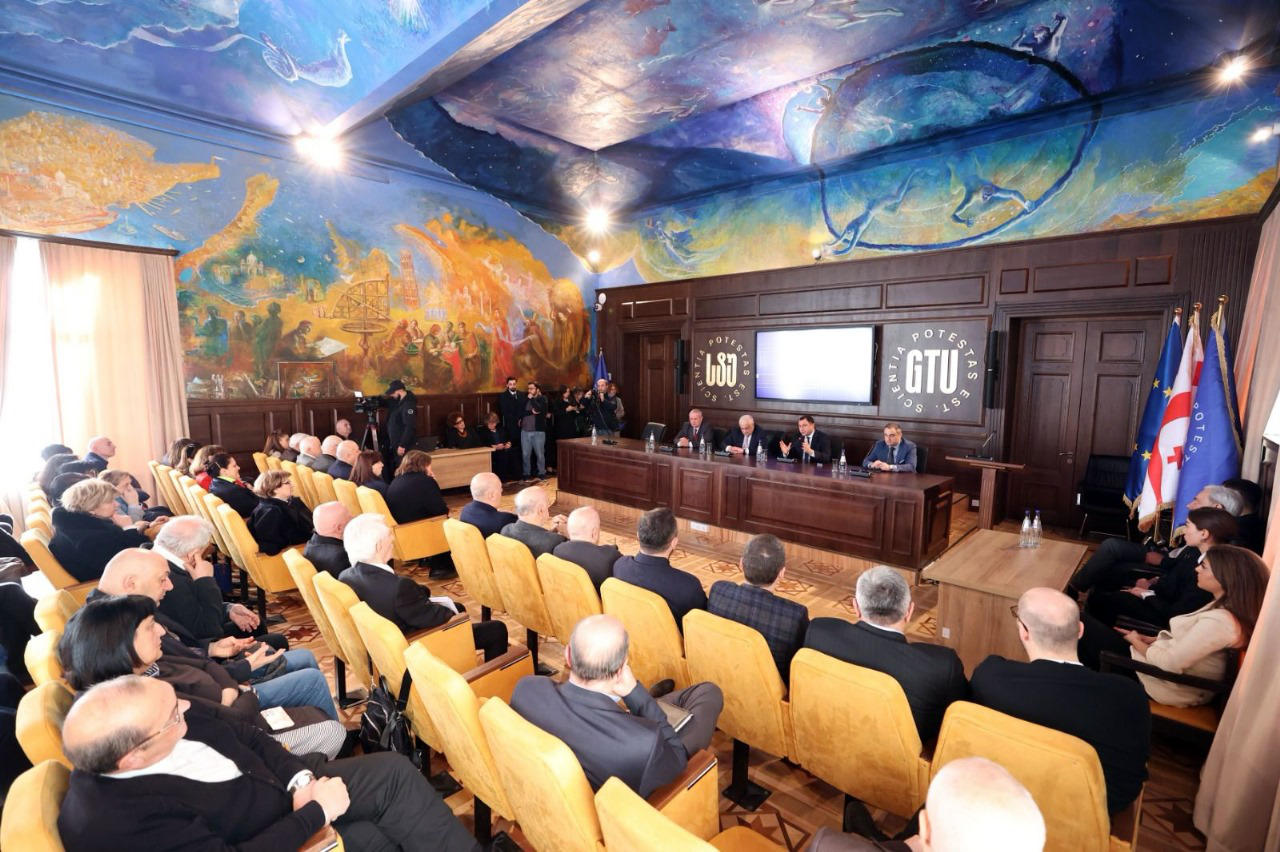 გიორგი ამილახვარმა საქართველოს ტექნიკური უნივერსიტეტის აკადემიურ პერსონალთან სამუშაო შეხვედრა გამართა