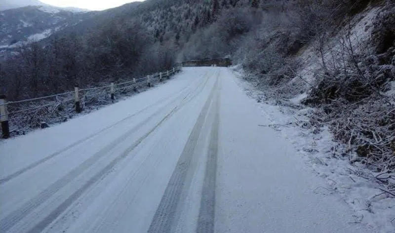 ჯვარი-მესტიის გზაზე კლდის ნაწილი ჩამოიშალა, რის გამოც ყველა სახის ავტოტრანსპორტის მოძრაობა შეჩერებულია