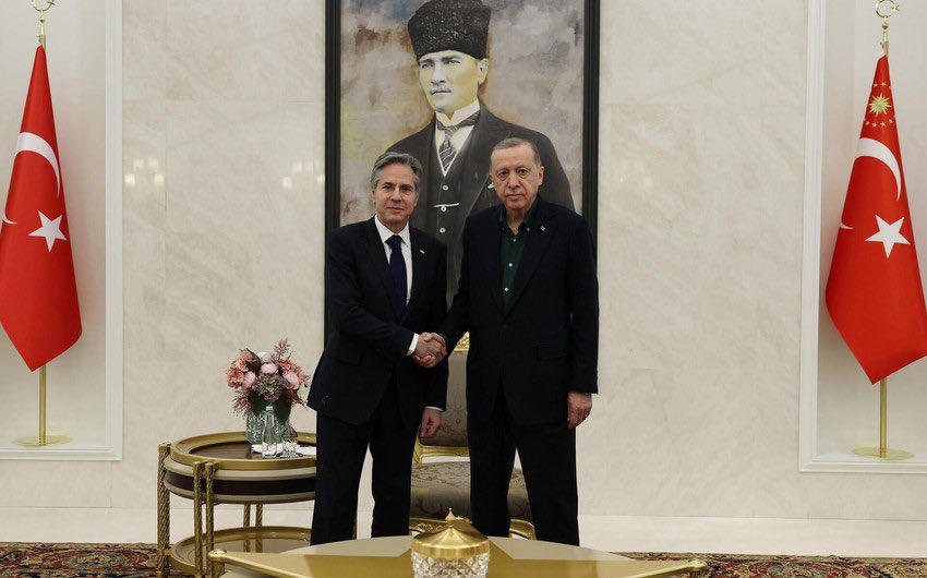 ენტონი ბლინკენი რეჯეფ თაიფ ერდოღანს შეხვდა