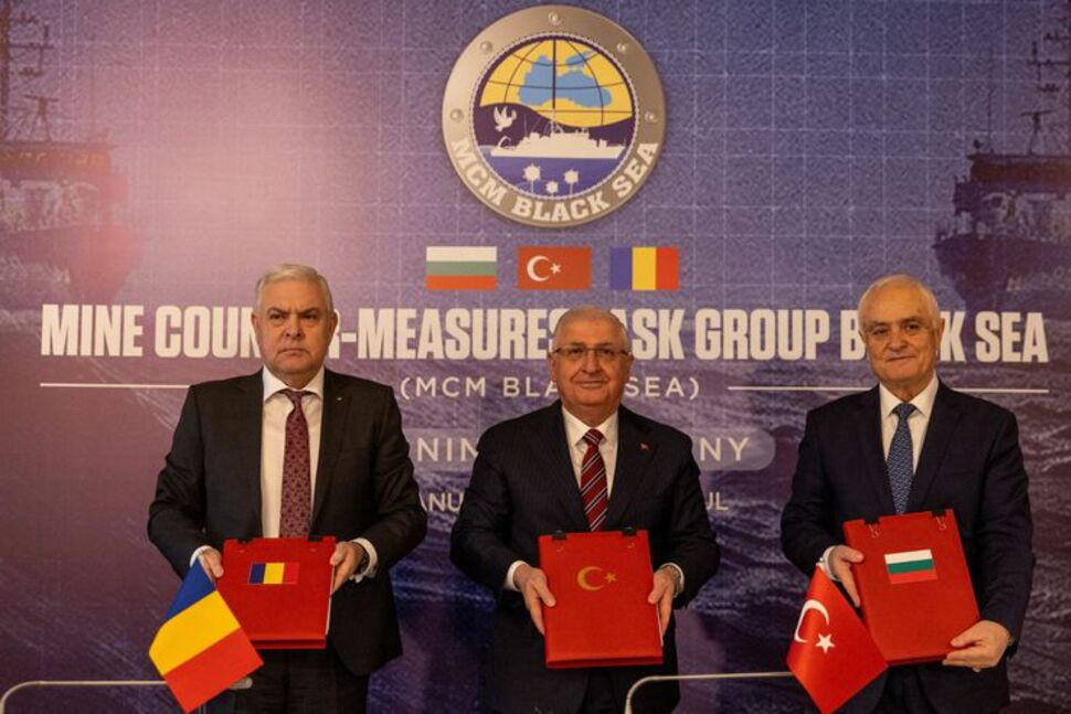 თურქეთმა, ბულგარეთმა და რუმინეთმა შავი ზღვის განაღმვის შესახებ შეთანხმებას მოაწერეს ხელი