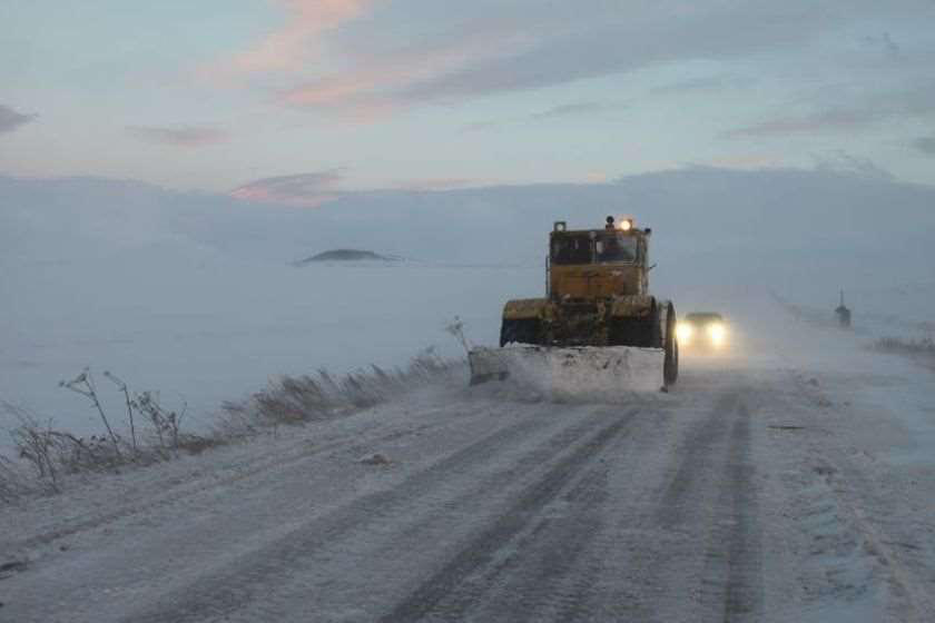 ქარბუქისა და შეზღუდული ხილვადობის გამო, ფარავნის უღელტეხილზე ავტოტრანსპორტის მოძრაობა აკრძალულია