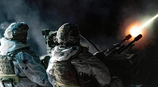 უკრაინის საჰაერო ძალების ინფორმაციით, რუსების მიერ გაშვებული Shahed-ის ტიპის 19 დრონი ჩამოაგდეს