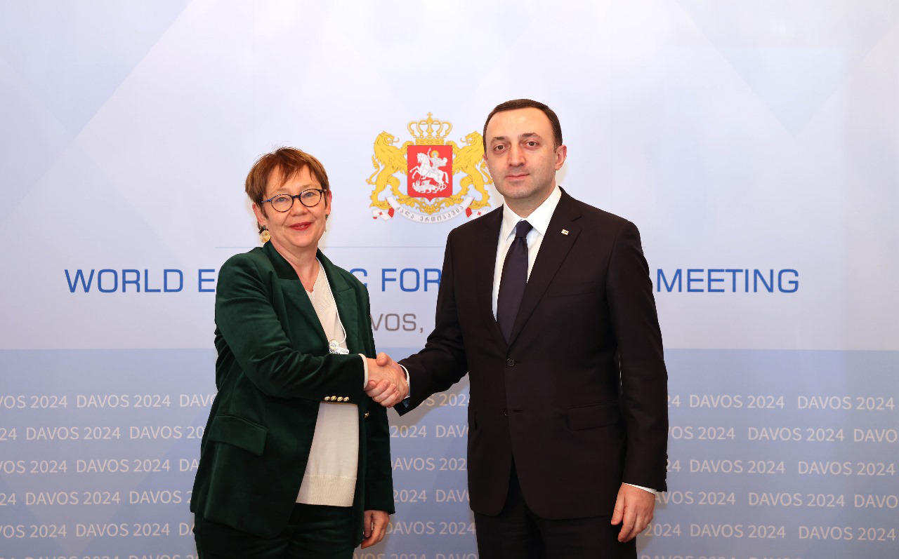 ირაკლი ღარიბაშვილი ევროპის რეკონსტრუქციისა და განვითარების ბანკის პრეზიდენტს შეხვდა
