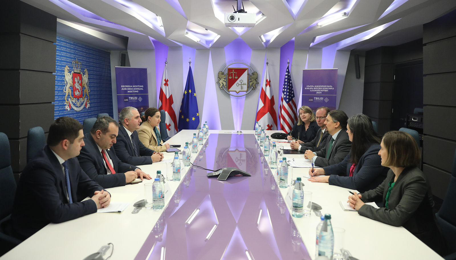 ლაშა ხუციშვილი გლობალურ ანტიკორუფციულ საკითხებში აშშ-ის სახელმწიფო დეპარტამენტის კოორდინატორს შეხვდა