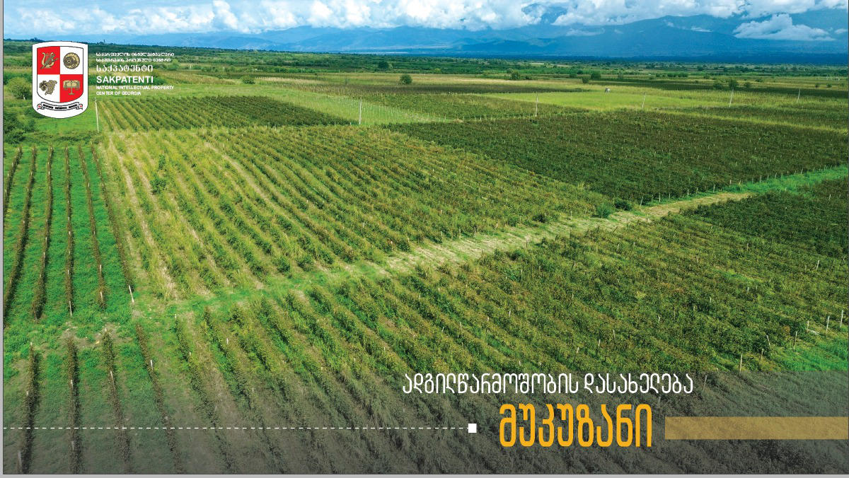 ადგილწარმოშობის აღნიშვნა „მუკუზანი“ „საქპატენტში“ არის რეგისტრირებული