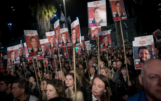 ისრაელში, მძევლების გათავისუფლების მიზნით „ჰამასთან“ შეთანხმების მიღწევისა და მთავრობის გადადგომის მოთხოვნით, საპროტესტო აქციები გაიმართა