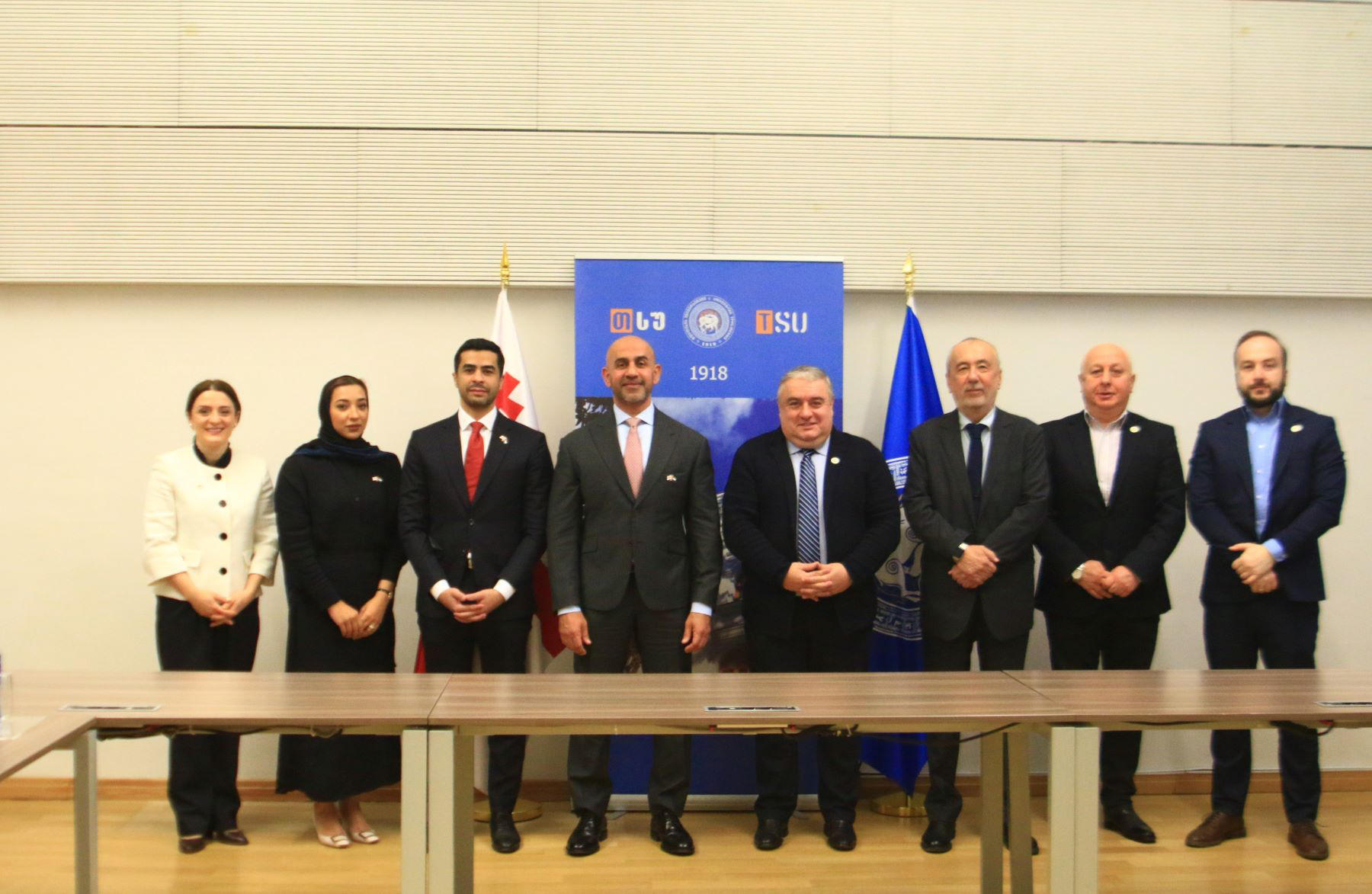 ჯაბა სამუშიამ არაბთა გაერთიანებული საამიროების დელეგაციასთან სამუშაო შეხვედრა გამართა