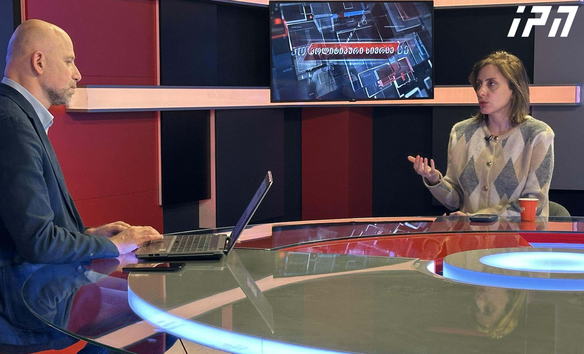 ხატია დეკანოიძე - არ დაიჯეროთ, რომ „ქართულ ოცნებას“ 60%-ის აღება შეუძლია, გამორიცხულია, პროპაგანდაა - მთავარი პრობლემაა, რომ ხალხის ტალღას, რომელიც უნდა აგორდეს, წინ უდგას ფრუსტრაცია და ნიჰილიზმი