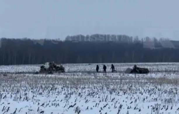 უკრაინის დაზვერვა ბელგოროდში თვითმფრინავის ჩამოვარდნაზე - შეიძლება რუსეთის განზრახ ქმედებებზე მეტყველებდეს - ახლა არ გვაქვს სანდო და ამომწურავი ინფორმაცია იმის შესახებ თუ ვინ იმყოფებოდა ბორტზე და რა რაოდენობით