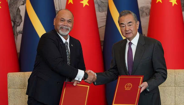 ჩინეთმა ნაურუსთან დიპლომატიური ურთიერთობები აღადგინა