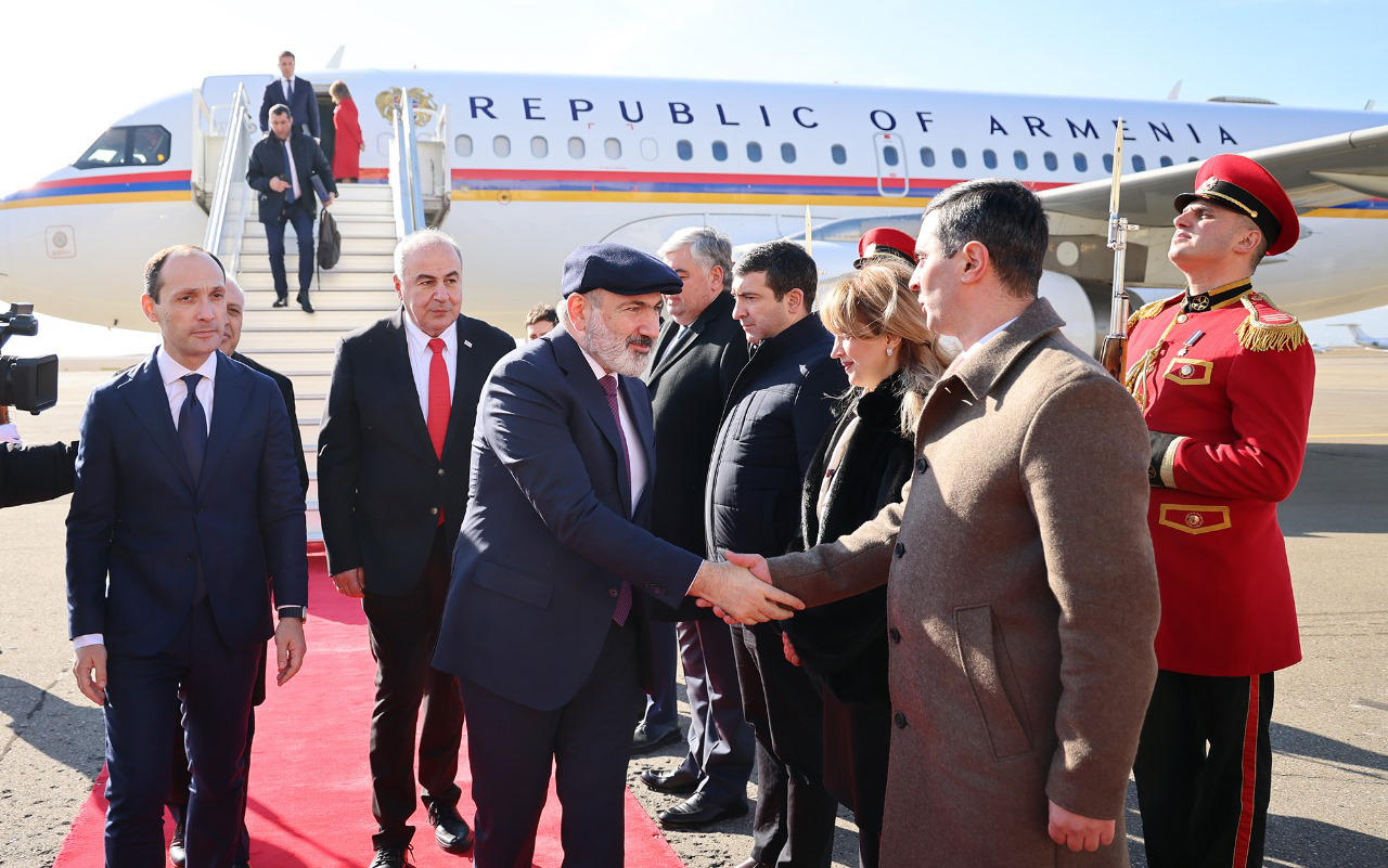 საქართველოს სამუშაო ვიზიტით სომხეთის პრემიერ-მინისტრი ნიკოლ ფაშინიანი ეწვია