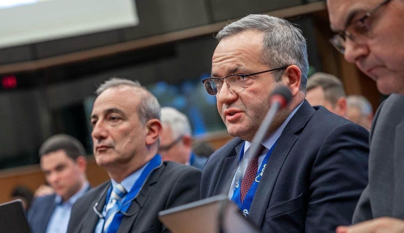 ზურაბ ჭიაბერაშვილი და ირაკლი ქავთარაძე ბრიუსელში, ევროპის სახალხო პარტიის პოლიტიკურ საბჭოს ესწრებიან