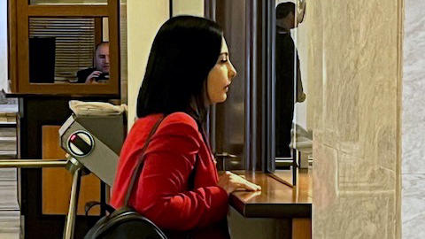 ანა დოლიძე - პარტია „ხალხისთვის“ წევრები ევროკავშირის 9 რეკომენდაციასთან დაკავშირებით სამუშაო შეხვედრაზე არ დაუშვეს