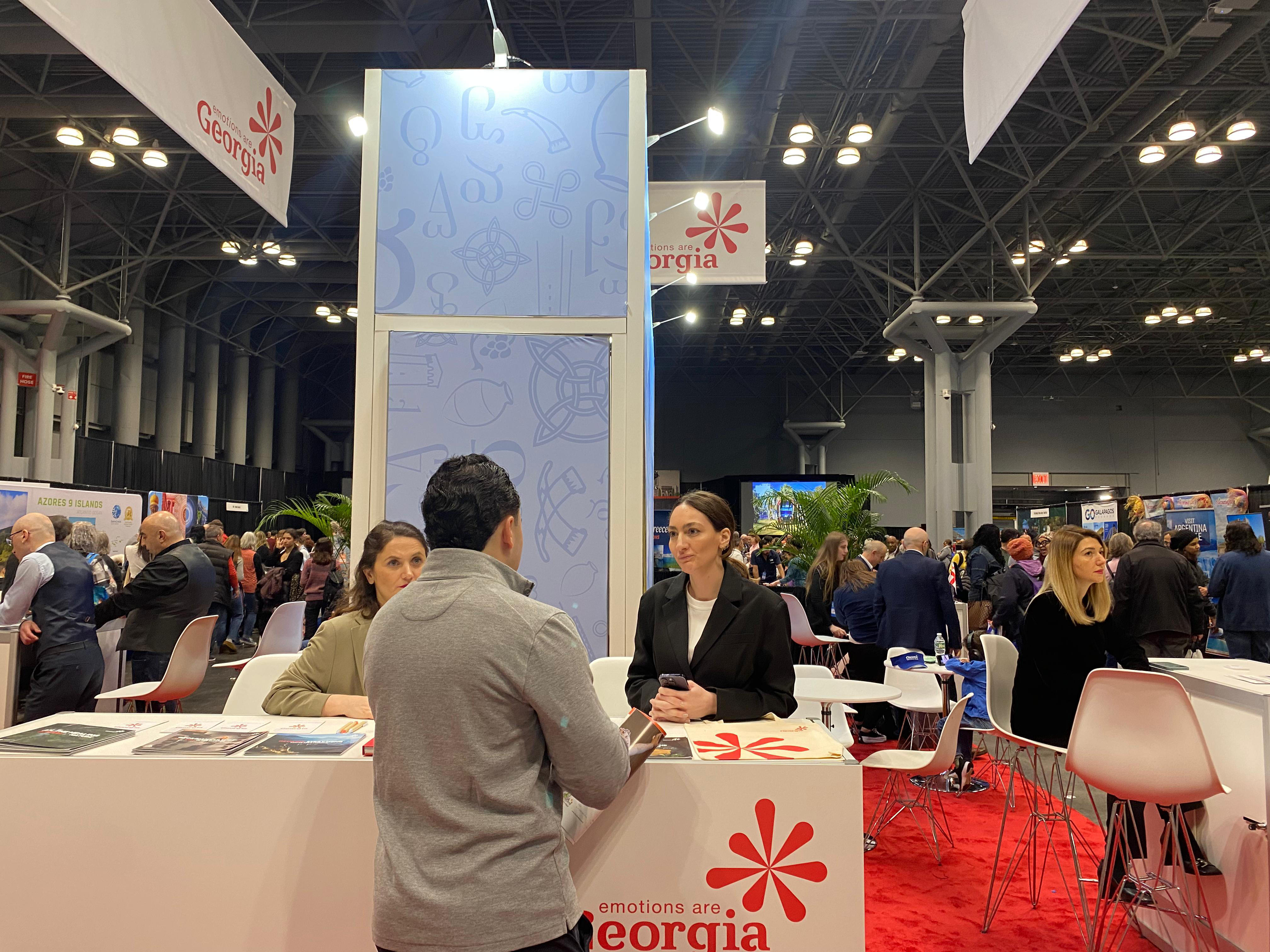 ტურიზმის ეროვნულმა ადმინისტრაციამ ნიუ-იორკის ტურისტულ გამოფენაში მიიღო მონაწილეობა