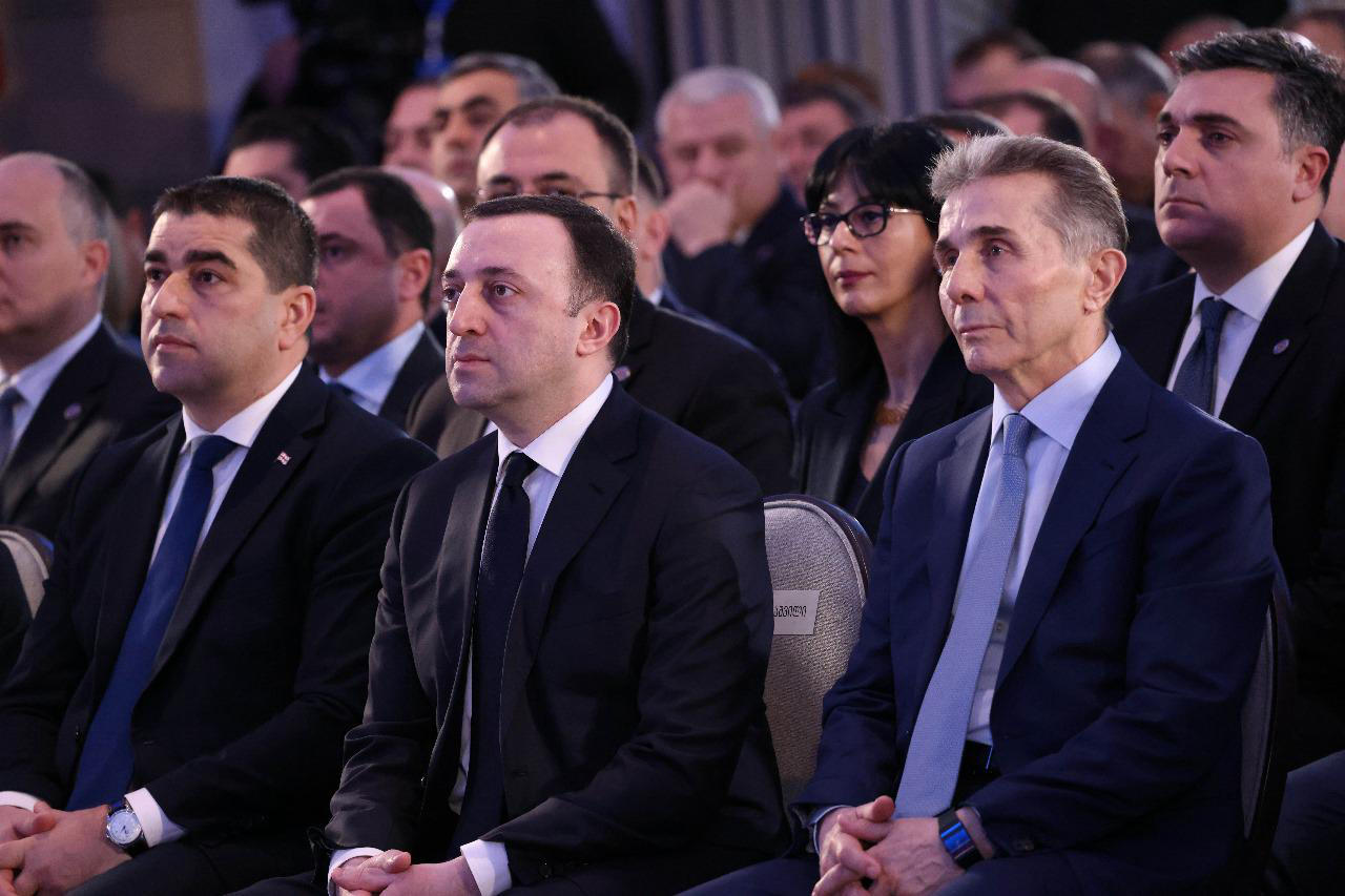 „ქართული ოცნების“ ყრილობაზე პარტიის თავმჯდომარედ ირაკლი ღარიბაშვილი აირჩიეს
