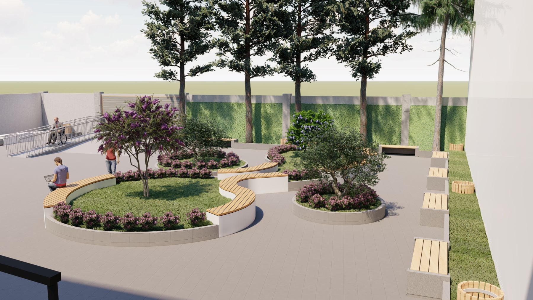 თსუ-ში ფუნქციური გამწვანებული სივრცეების მოწყობა გრძელდება