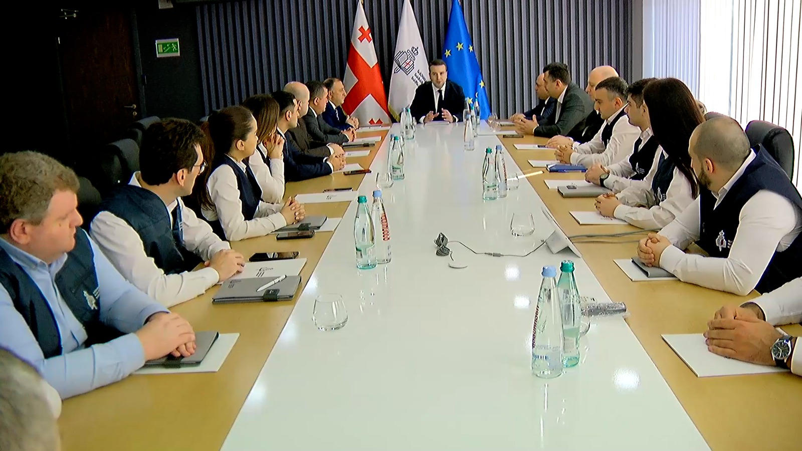 კოკა კაციტაძემ რეგიონულ დანაყოფებთან შეხვედრები გამართა