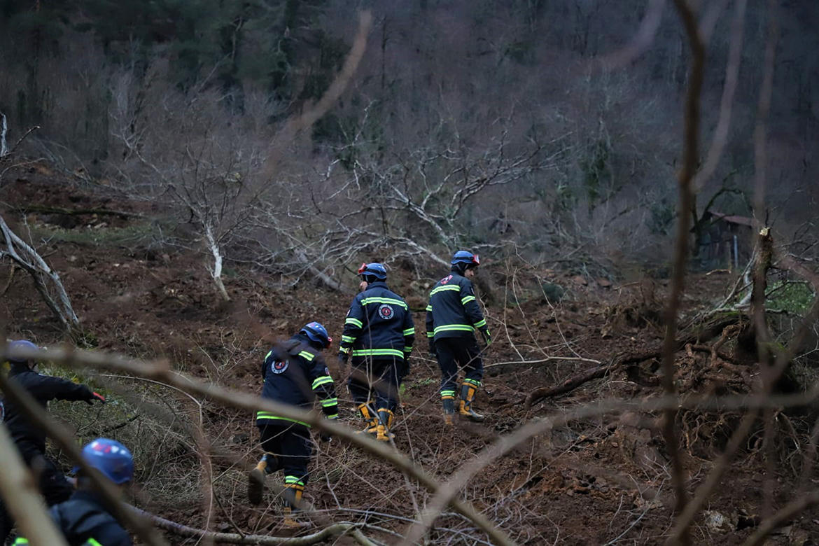 Tkibuli Municipality Mayor's Office: As a result of the development of landslide processes in the village of Kursebi, 5 residential houses have collapsed - 38 families have been evacuated from the landslide zone