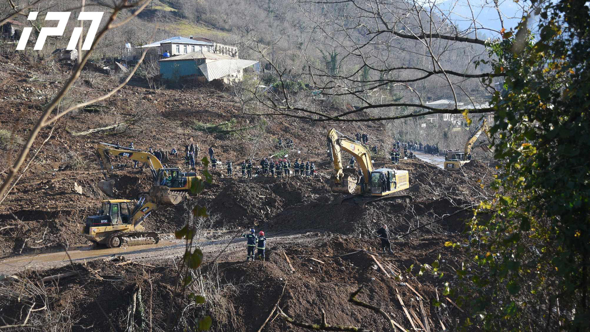ვითარება სტიქიის ზონაში - „ინტერპრესნიუსის“ ფოტორეპორტაჟი სოფელ ნერგეეთიდან