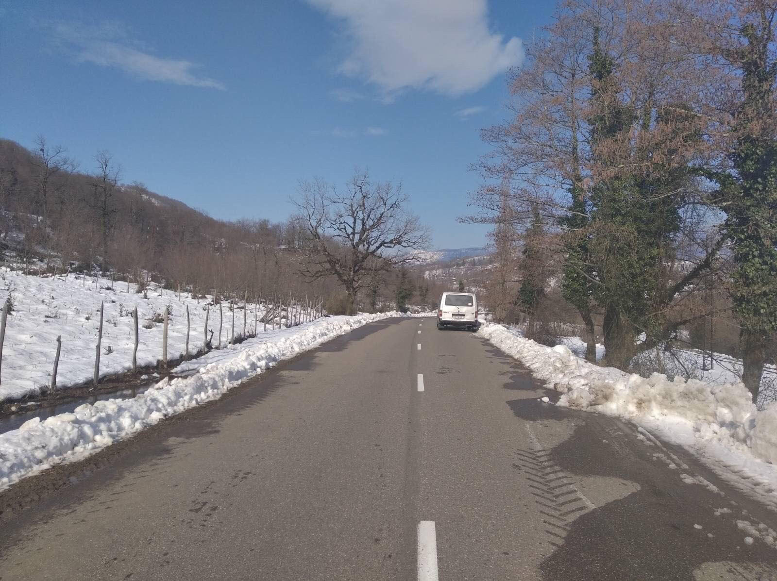 ნიჩბისი-დიდგორი-დიდი თონეთის გზაზე ავტოტრანსპორტის მოძრაობა აღდგა