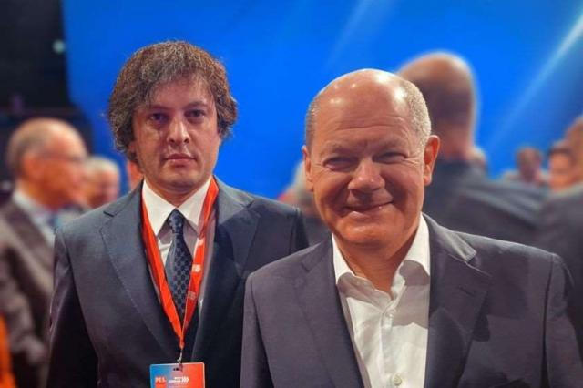 ოლაფ შოლცი ირაკლი კობახიძეს - სიხარულით ველი თქვენთან მუშაობას, რათა უფრო განვავითაროთ ჩვენი ურთიერთობები და წინ წავწიოთ საქართველო ევროკავშირის გზაზე