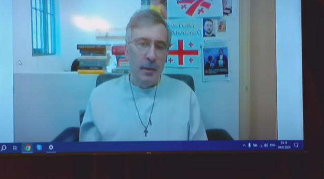 მიხეილ სააკაშვილი - დღევანდელი სასამართლო და ჩემი გასამართლება არის თითოეული თქვენგანის, ქართული საზოგადოების შეურაცხყოფა, ეროვნული ღირსების შელახვა