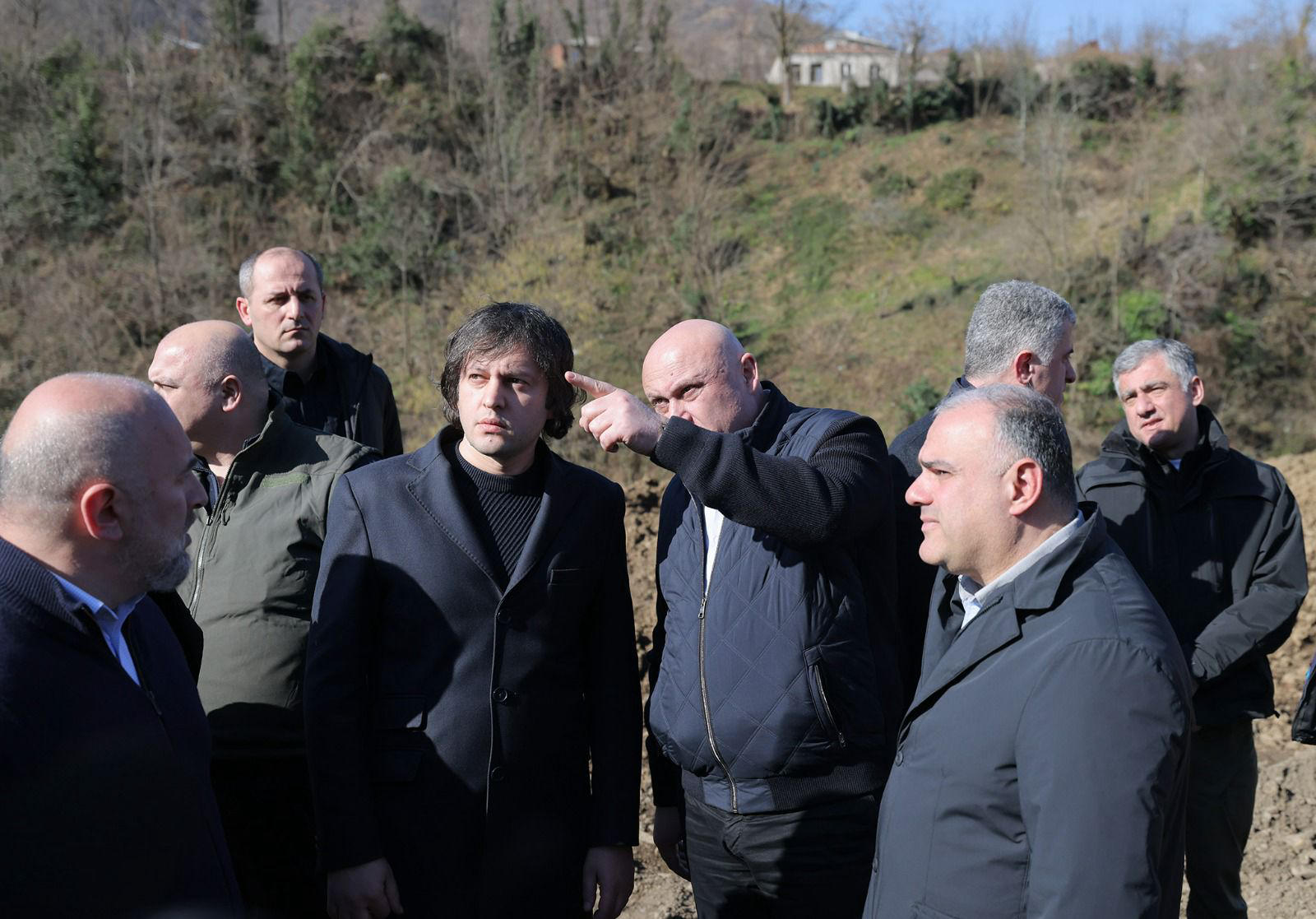 პრემიერ-მინისტრი სოფელ ნერგეეთში სტიქიის სალიკვიდაციო სამუშაოებს გაეცნო