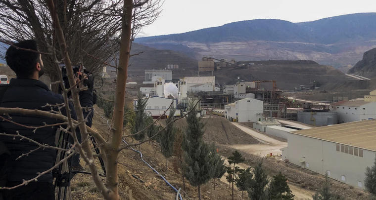 თურქეთის ოქროს მაღაროში მეწყრის ჩამოწოლის შედეგად დაკარგული 9 თანამშრომლის ძებნა გრძელდება