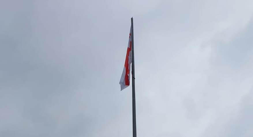 „საქართველოს ეროვნული თავდაცვის აკადემია“ - ვრცელდება არასწორი ინფორმაცია, რომ აკადემიაში არ არის აღმართული სახელმწიფო დროშა - ეს დეზინფორმაციაა დისკრედიტაციის მიზნით