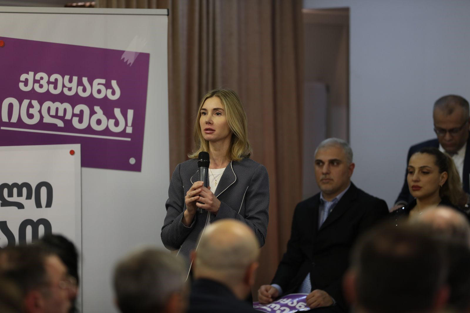 თინა ბოკუჩავა - ქუთაისს აუცილებლად უნდა დაუბრუნდეს საპარლამენტო ქალაქის სტატუსი, უნდა განვავითაროთ და გავზარდოთ ქუთაისის აეროპორტი