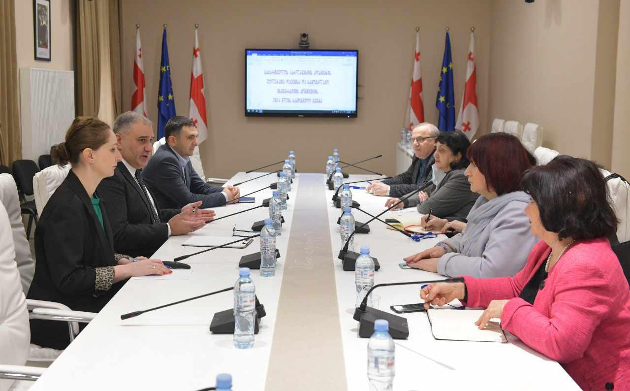 მიხეილ სარჯველაძე აღმოსავლეთ პარტნიორობის სამოქალაქო საზოგადოების ფორუმის საქართველოს ეროვნული პლატფორმის წარმომადგენლებს შეხვდა