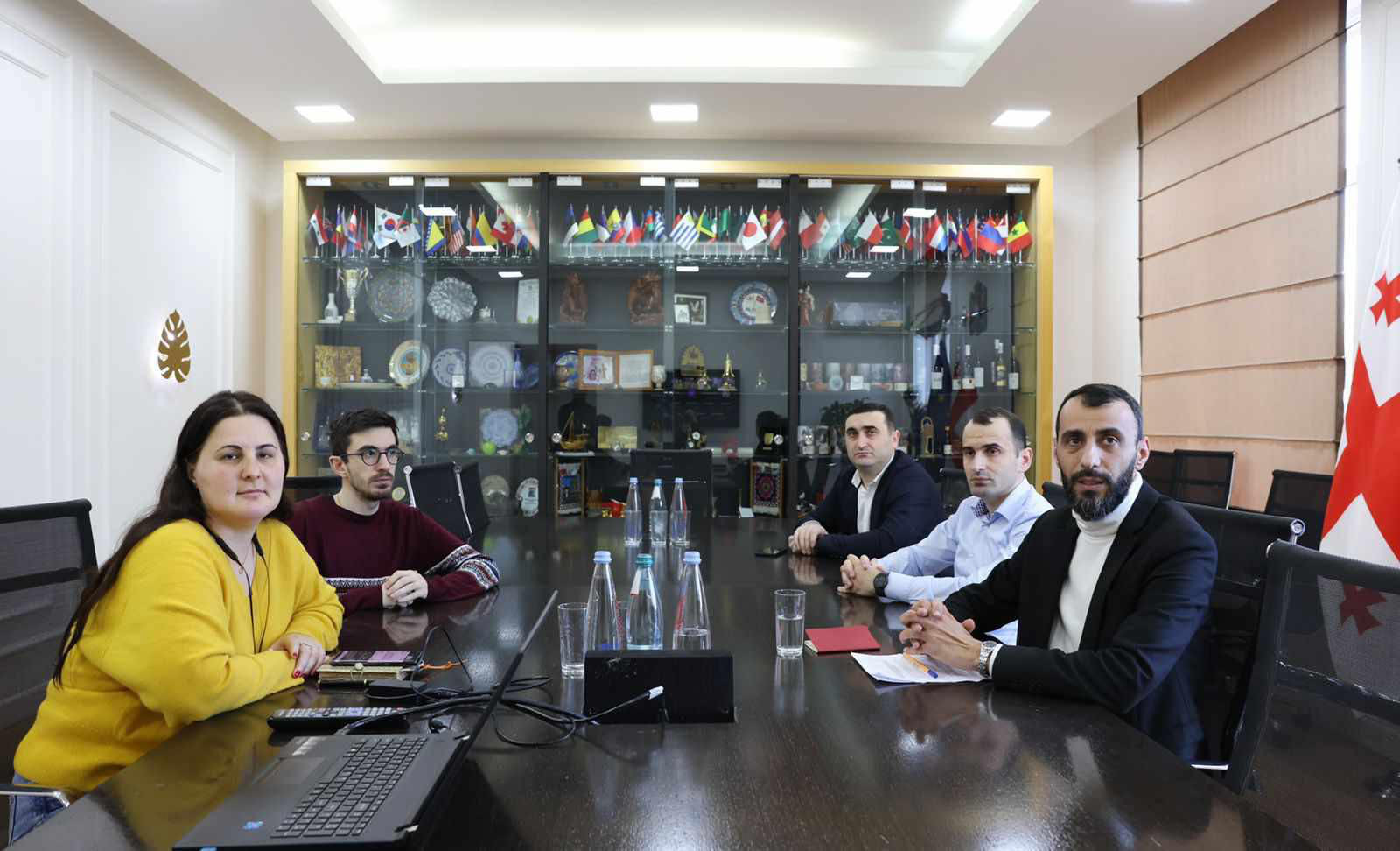 გარემოს დაცვისა და სოფლის მეურნეობის სამინისტროში დაცული ტერიტორიების სააგენტოს საკონსულტაციო საბჭოს წევრებთან სამუშაო შეხვედრა გაიმართა