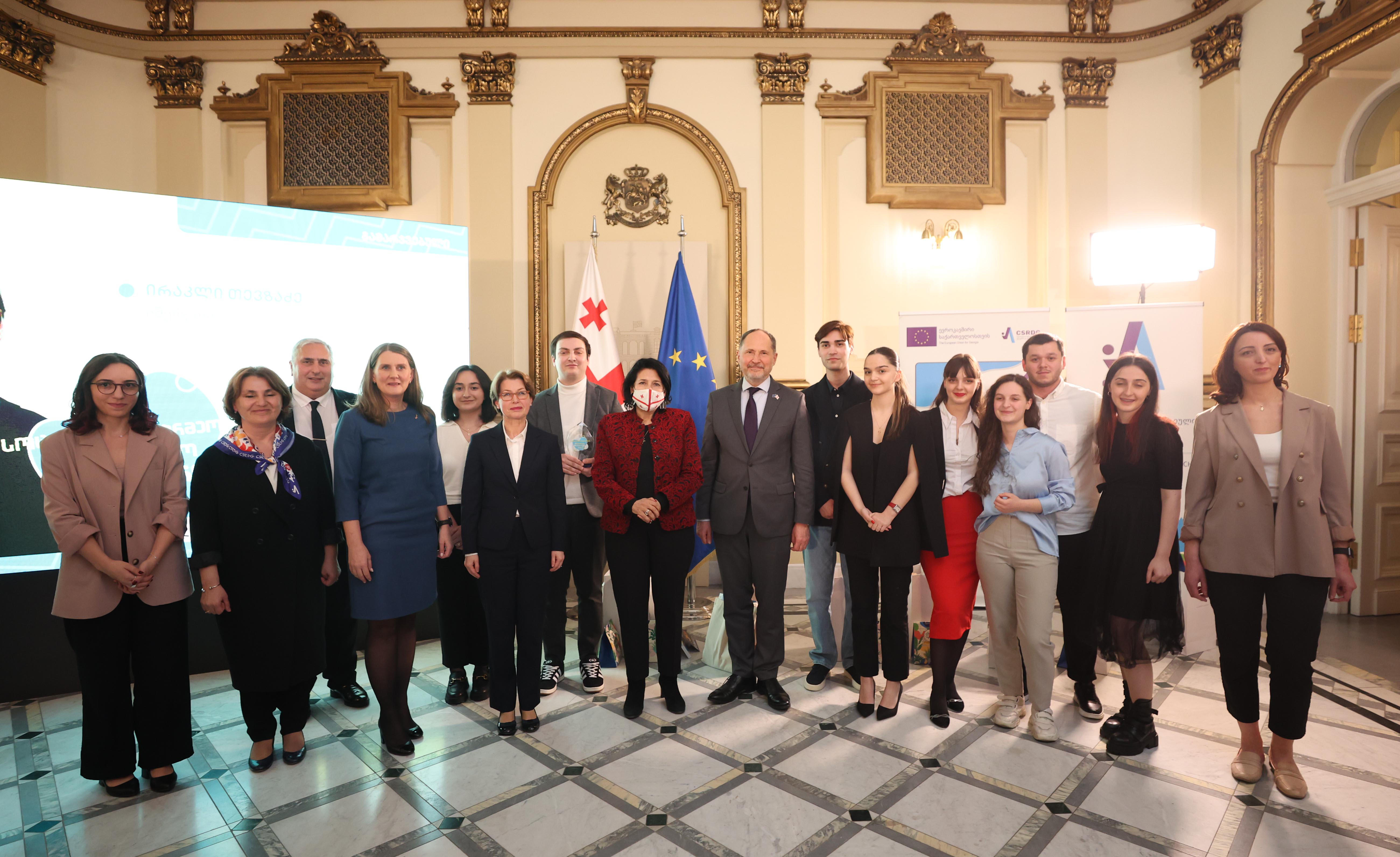 ორბელიანების სასახლეში სოციალური მეწარმეობის საუკეთესო ახალგაზრდა ელჩი გამოვლინდა