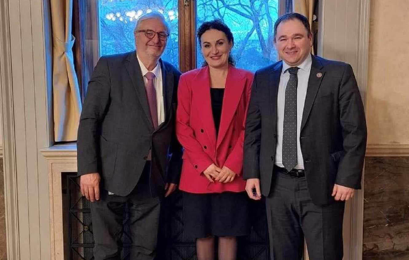 ნიკოლოზ სამხარაძე ავსტრიის ეროვნული საბჭოს საგარეო ურთიერთობათა კომიტეტის თავმჯდომარეს შეხვდა