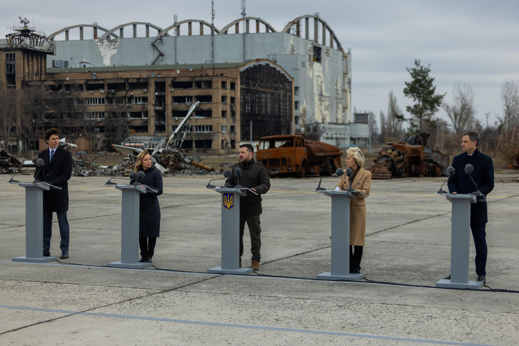 ბელგიის პრემიერი - გამარჯვების ერთადერთი გზა უკრაინისთვის სამხედრო დახმარების გაზრდაა