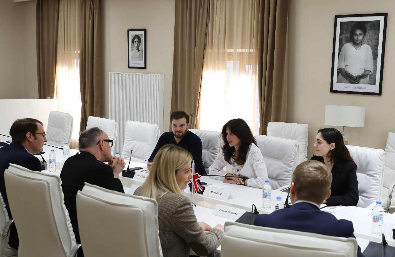 მაია ბითაძე საქართველოში გაერთიანებული სამეფოს ელჩს შეხვდა
