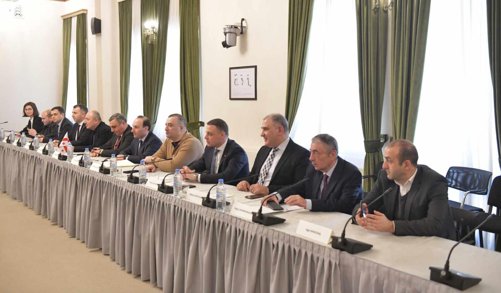 ანრი ოხანაშვილი და პარლამენტის იურიდიულ საკითხთა კომიტეტის წევრები გერმანელ კოლეგებს შეხვდნენ